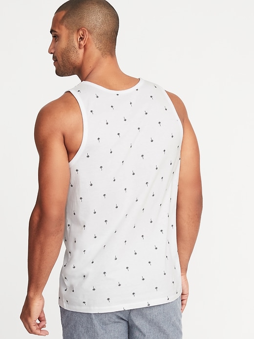 Image number 2 showing, Soft-Washed Printed Tank