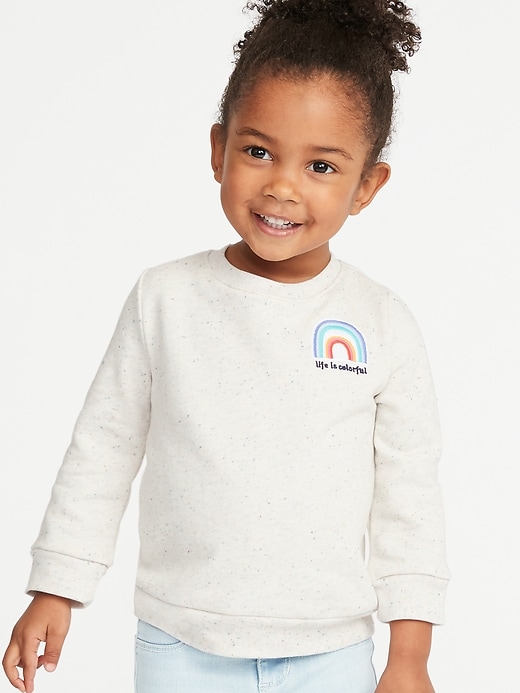 View large product image 1 of 1. Graphic Sweatshirt for Toddler Girls