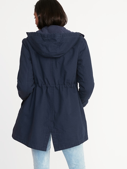 Image number 2 showing, 3-in-1 Hooded Utility Parka for Women