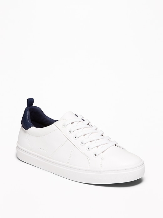 View large product image 1 of 1. Faux-Leather Sneakers for Boys