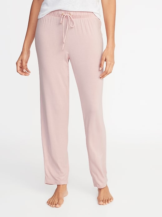 View large product image 1 of 1. Soft Jersey Lounge Pants for Women
