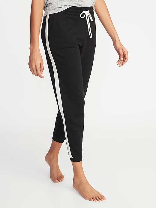 View large product image 1 of 2. Side-Stripe Street Jogger Sweatpants for Women