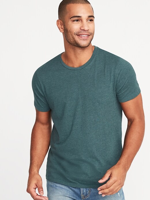 View large product image 1 of 1. Soft-Washed Crew-Neck T-Shirt