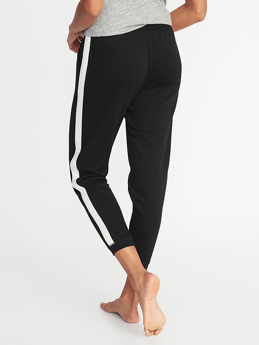 View large product image 2 of 2. Side-Stripe Street Jogger Sweatpants for Women