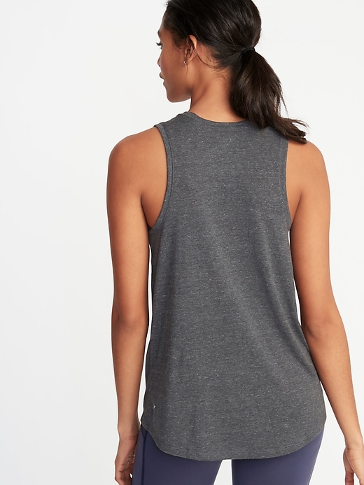 Image number 1 showing, Graphic Performance Muscle Tank for Women