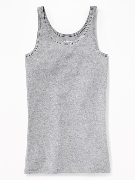 View large product image 1 of 5. Fitted Jersey Tank for Girls