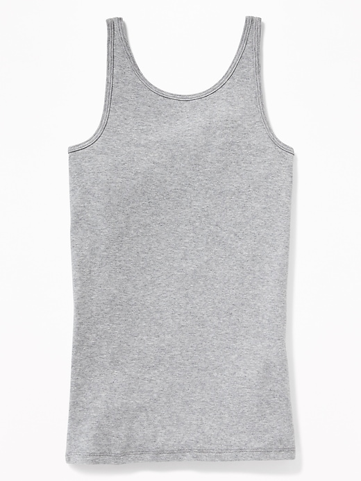 View large product image 2 of 5. Fitted Jersey Tank for Girls