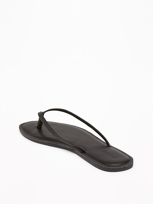 Image number 4 showing, Faux-Leather Capri Sandals for Women