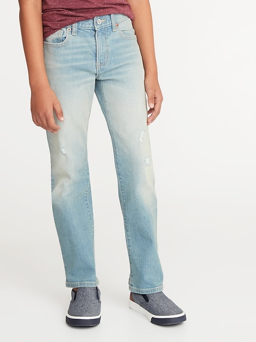 View large product image 1 of 3. Built-In Flex Straight Jeans For Boys