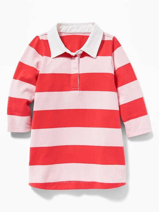View large product image 1 of 2. Rugby Striped Dress for Baby