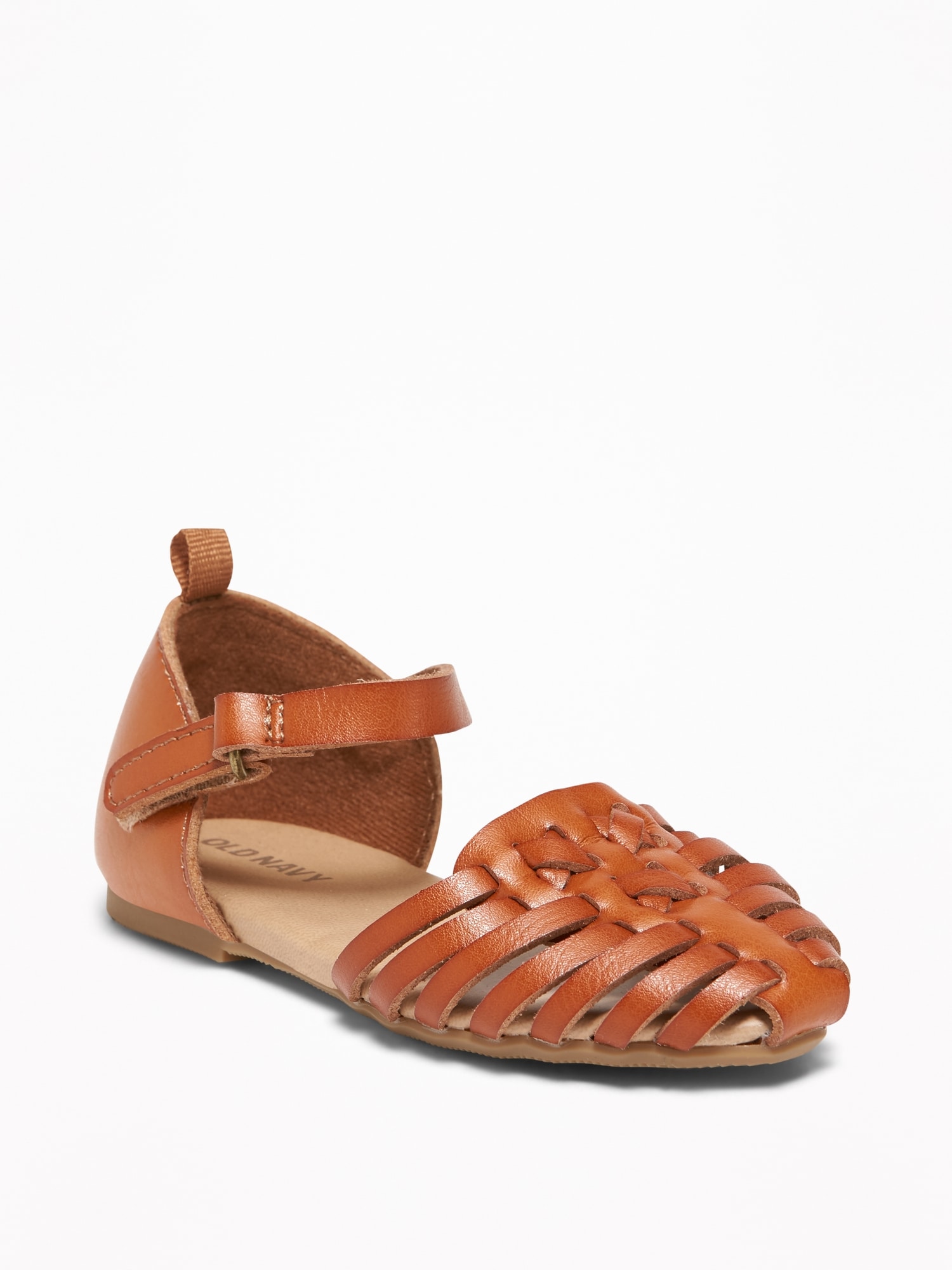 Faux Leather Huarache Sandals For Toddler Girls Old Navy