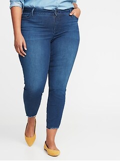 old navy plus size skinny jeans