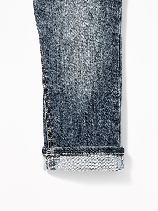 View large product image 2 of 2. Relaxed Built-In Warm Jeans for Toddler Boys