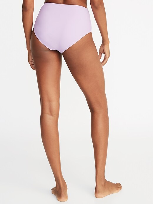 View large product image 2 of 3. High-Waisted Swim Bottoms for Women