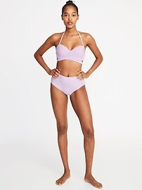 View large product image 3 of 3. High-Waisted Swim Bottoms for Women