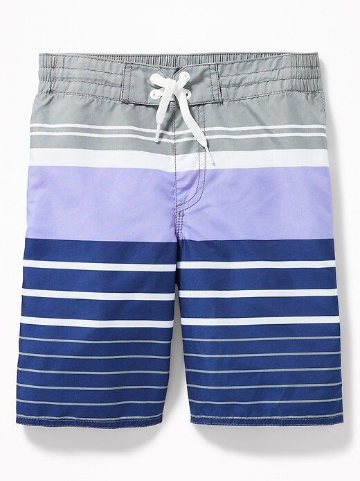 View large product image 1 of 1. Patterned Board Shorts For Boys