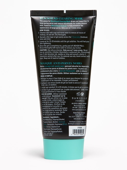 View large product image 2 of 2. Danielle&#174 Creations Charcoal Blackhead Clearing Mask