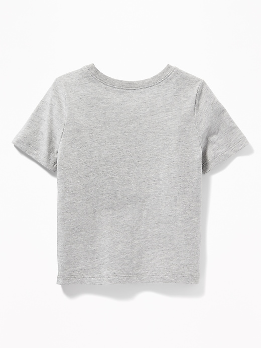 View large product image 2 of 2. Soft-Washed V-Neck Tee for Toddler Boys