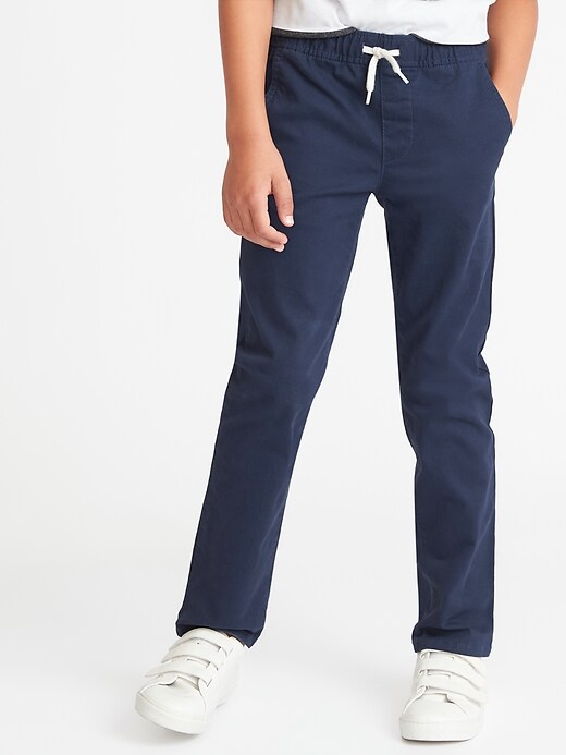 View large product image 1 of 3. Relaxed Slim Anytime Chinos For Boys