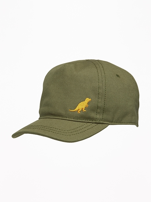 View large product image 1 of 1. Dinosaur-Graphic Baseball Cap for Baby
