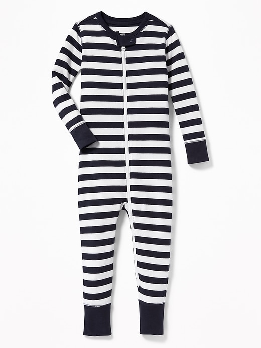 View large product image 1 of 1. Striped Sleeper For Toddler & Baby
