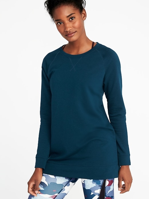 Image number 1 showing, French-Terry Tunic for Women