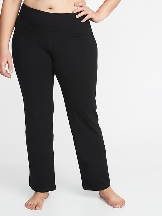 High-Waisted Plus-Size Boot-Cut Yoga Pants | Old Navy