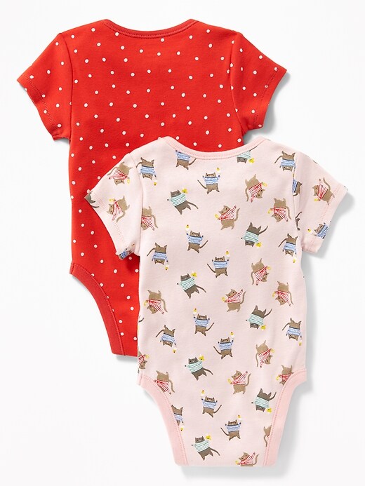 View large product image 2 of 2. Printed Bodysuit 2-Pack for Baby