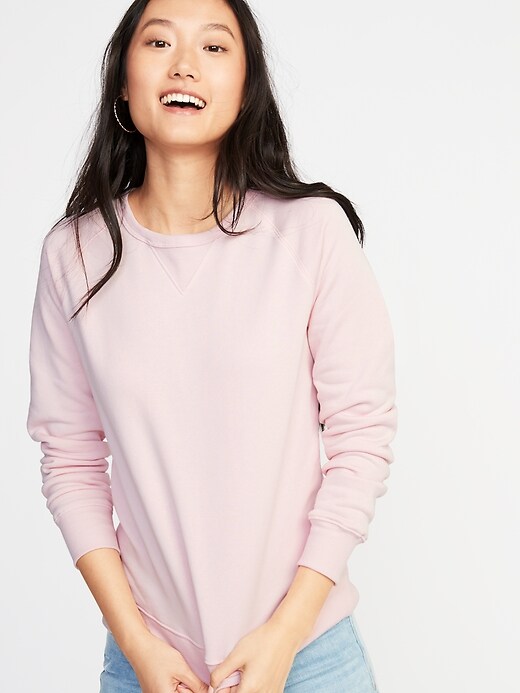 Image number 1 showing, Relaxed Sweatshirt for Women