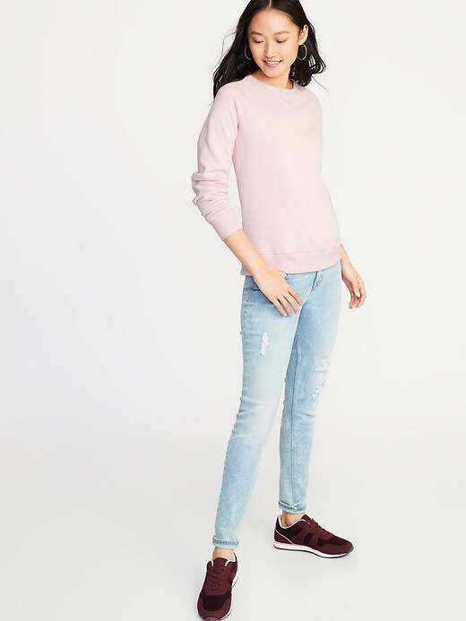 Image number 3 showing, Relaxed Sweatshirt for Women