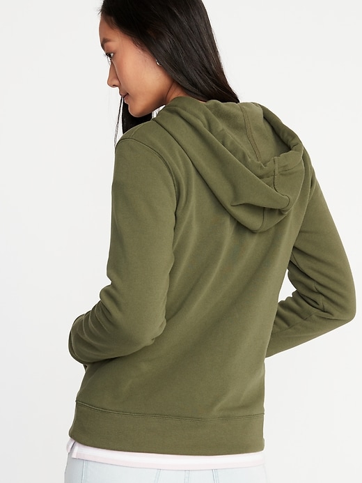 Image number 2 showing, Relaxed Zip Hoodie for Women
