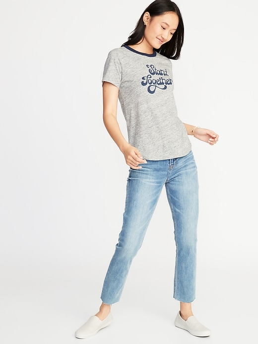 Image number 3 showing, EveryWear Graphic Tee for Women