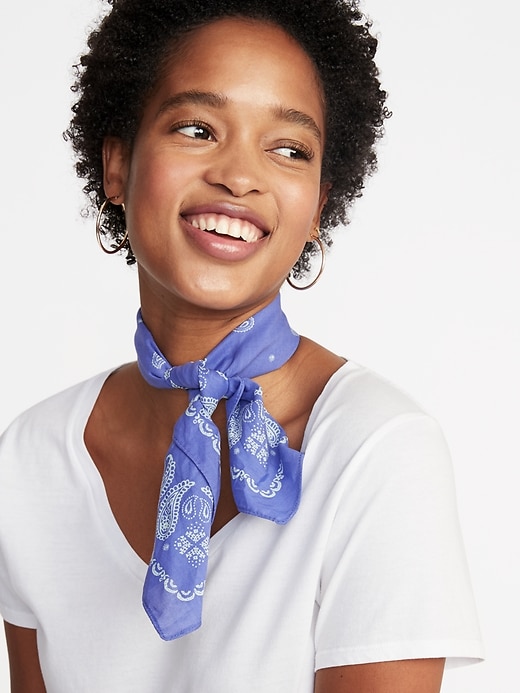 View large product image 1 of 2. Printed Neckerchief for Women