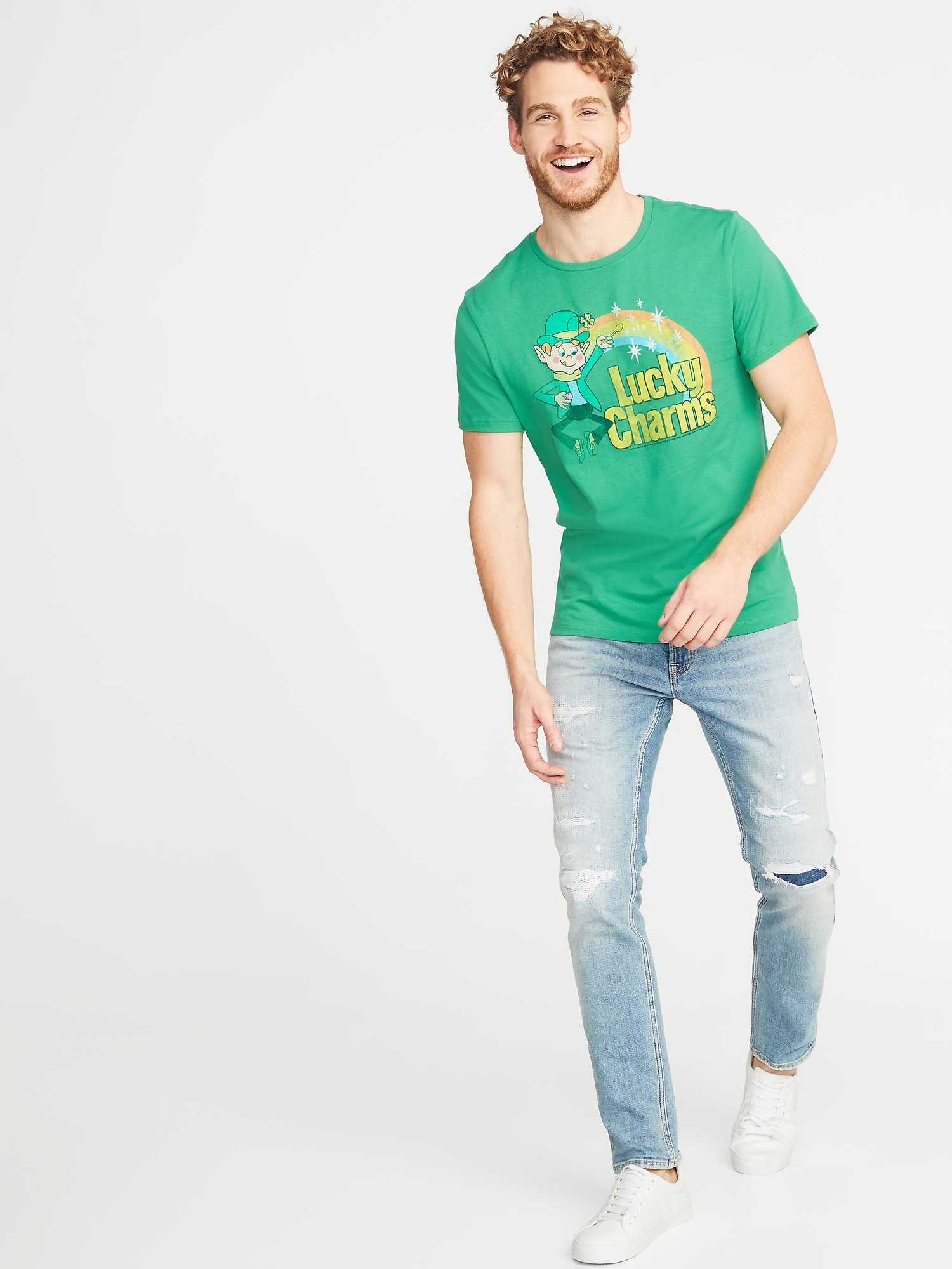 Lucky Charms™ Cereal Graphic Tee for Men Old Navy