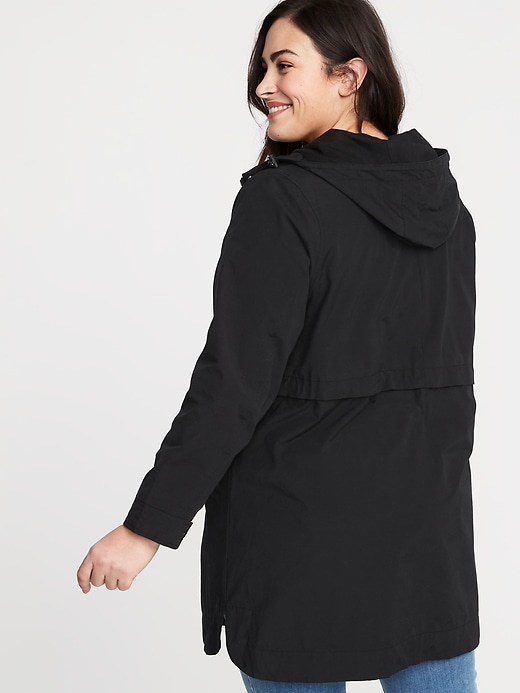 Hooded Plus-Size Anorak | Old Navy