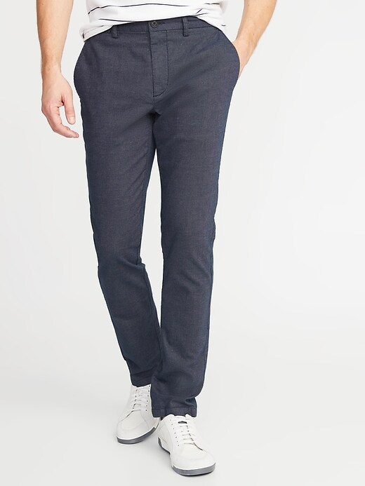 View large product image 1 of 2. Slim Built-In Flex Textured Ultimate Pants