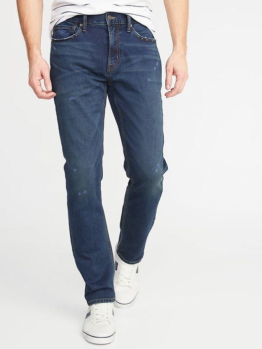old navy mens slim straight jeans