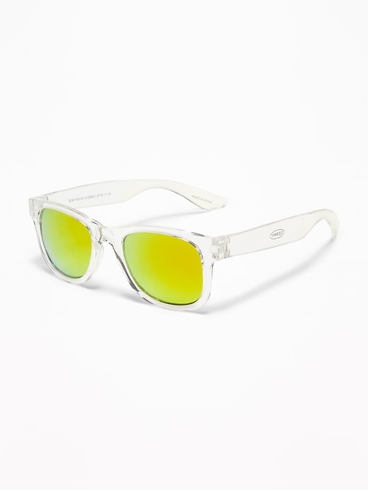 View large product image 1 of 1. Clear-Frame Sunglasses For Toddler & Baby
