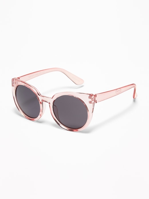 View large product image 1 of 1. Translucent Cat'S Eye Sunglasses For Toddler & Baby