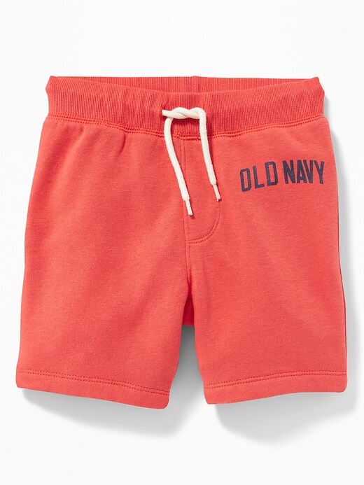 View large product image 1 of 1. Logo-Graphic Functional Drawstring Jogger Shorts for Toddler Boys