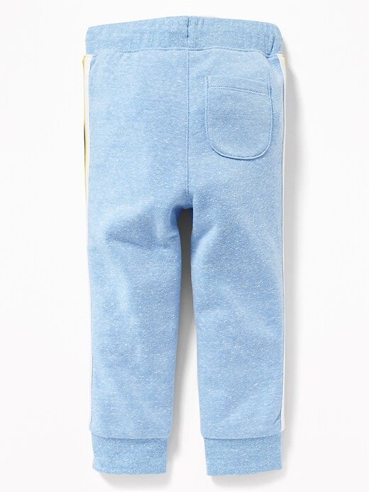 View large product image 2 of 2. Functional Drawstring Side-Stripe Joggers for Toddler Boys