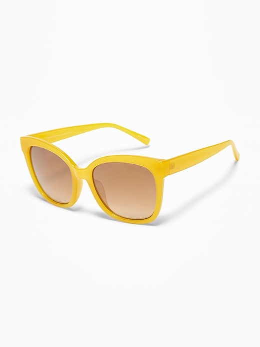 View large product image 1 of 1. Oversized Square-Frame Sunglasses for Women