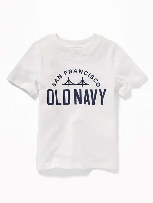 View large product image 1 of 1. Logo-Graphic Tee for Toddler Boys