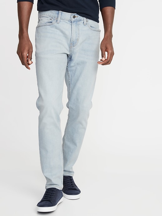 Old Navy Relaxed Slim Built-In Flex Jeans For Men. 1