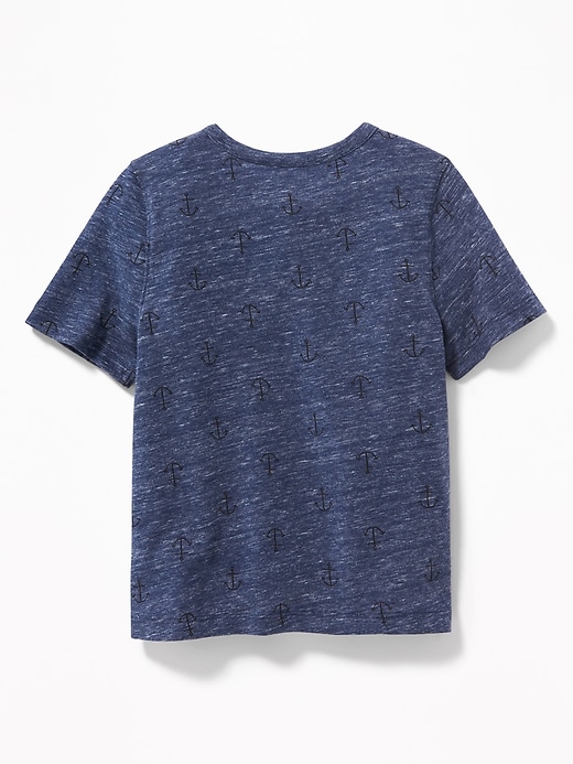 View large product image 2 of 2. Printed Slub-Knit Henley for Toddler Boys