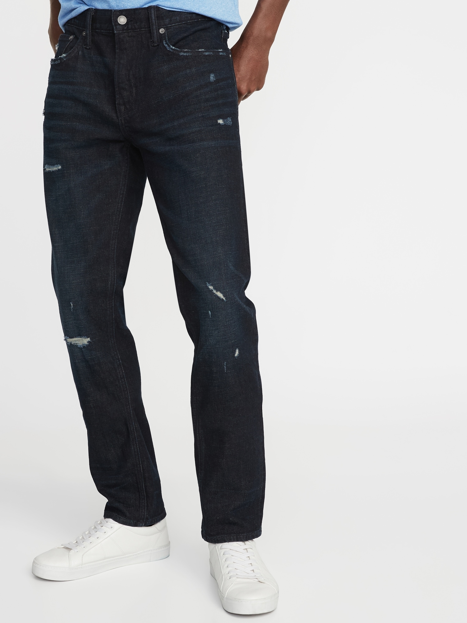 old navy frayed jeans