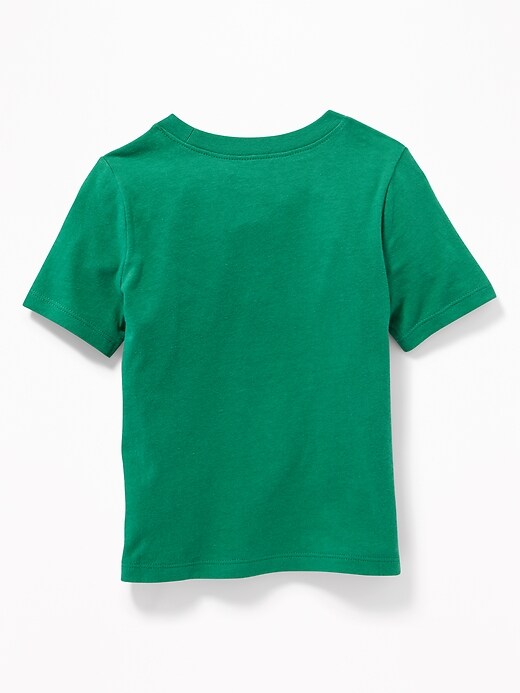 View large product image 2 of 2. Disney&#169 Mickey Mouse "Pinch Proof" St. Patrick's Day Tee for Toddler Boys