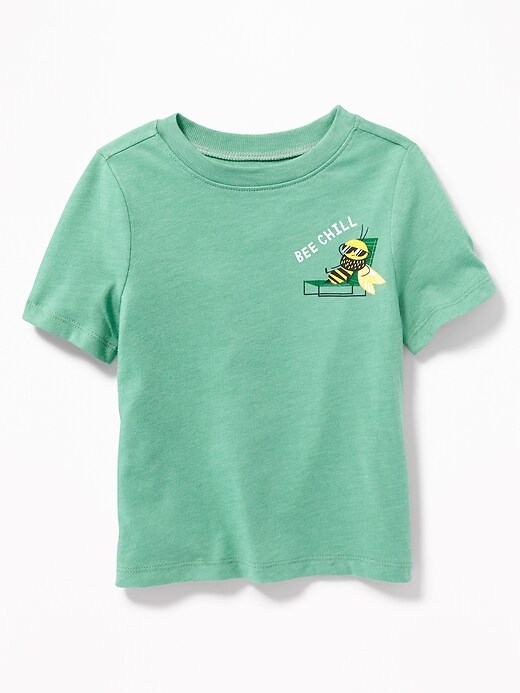 View large product image 1 of 2. Animal-Graphic Tee for Toddler Boys
