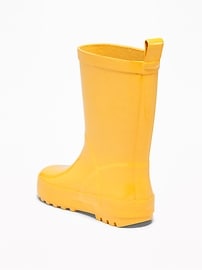 View large product image 3 of 4. Yellow Rain Boots for Toddler