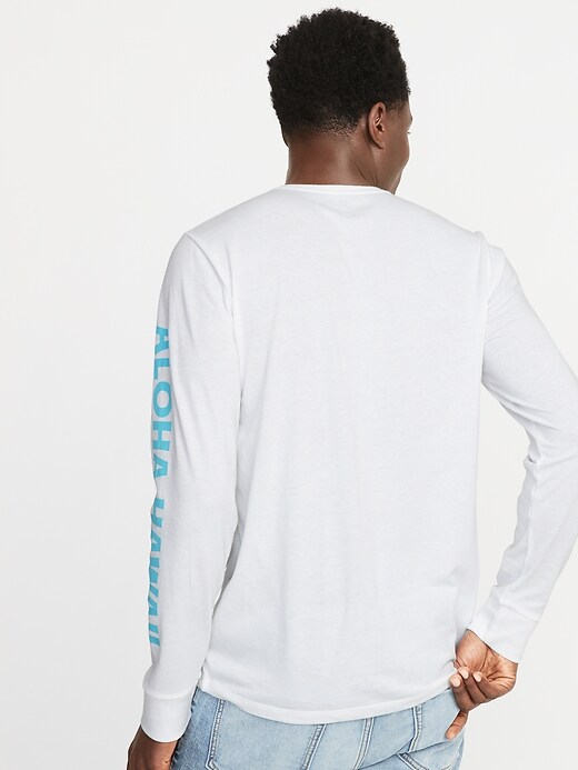 Image number 2 showing, Graphic Soft-Washed Long-Sleeve Tee
